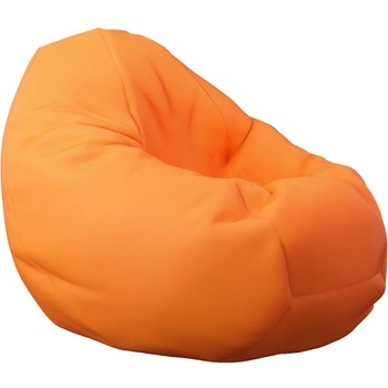 Image 1 of PUFRELAX Пуф, круша, 320л. , Nirvana Grande - Panama Neon Orange, Водоустойчив, Перящ се калъф, Пълнеж от Полистиролни перли, 8318 (PUF-G-NGR-PEX-NEOR)