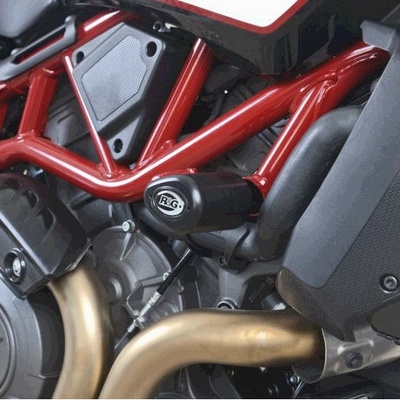 RG Cp0473Bl Aero padací chrániče Indian Ftr1200 černé - Černá