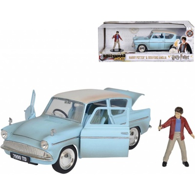 Jada Harry Potter Auto Ford Anglia 1959 s figurkou Harryho Pottera 1:24