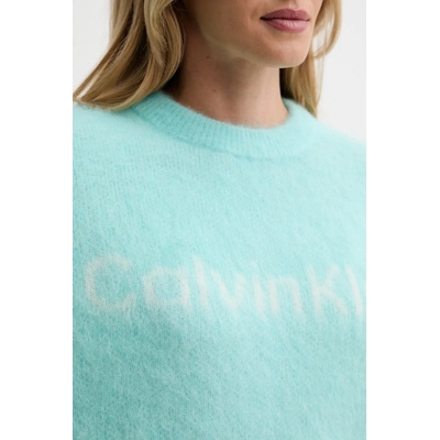 Calvin Klein Пуловер с вълна Calvin Klein (LV044D359G)