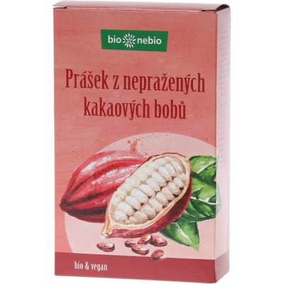 BioNebio Kakaový prášek odtučněný 150 g