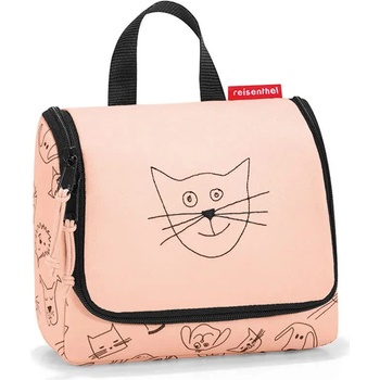 Reisenthel Детски несесер Reisenthel Toiletbag s kids wash bag - Beige (Cats And Dogs Rose)