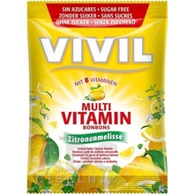 Vivil Multivitamín citron+meduňka 8vit. bez cukru 60 g