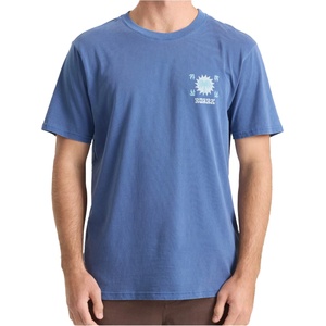 Roark Мъжка тениска Roark Roark Palm T-shirt - Neptune (216-7597-0211)