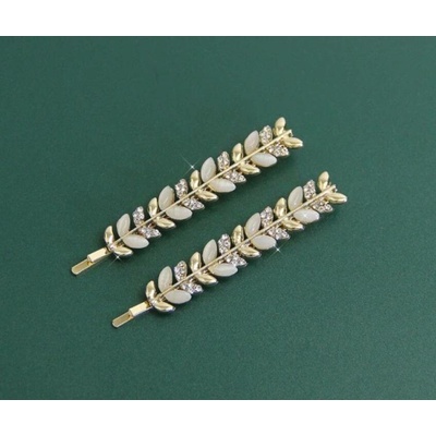 Naishide Jewelry Sada 2 ks štrasových sponek do vlasů s krystaly Typ: Typ 4