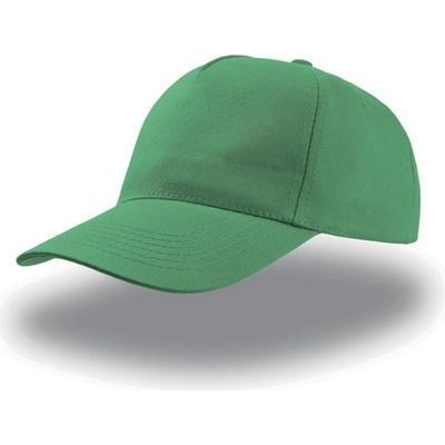 Atlantis Headwear Start Five 5 panelová baseballová COT-33003803899 Zelená světlá