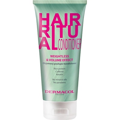 Dermacol Hair Ritual Weightless & Volume Conditioner 200 ml – Zbozi.Blesk.cz Dermacol Hair Ritual Weightless & Volume Conditioner 200 ml – Zbozi.Blesk.cz
