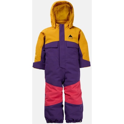 Burton Toddlers L One Piece Snowsuit goldenrod imperial purple – Hledejceny.cz