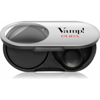 Pupa Milano Vamp! Radiant Baked Eyeshadow dlouhotrvající zářivé oční stíny 300 Blackout - matt 1 g