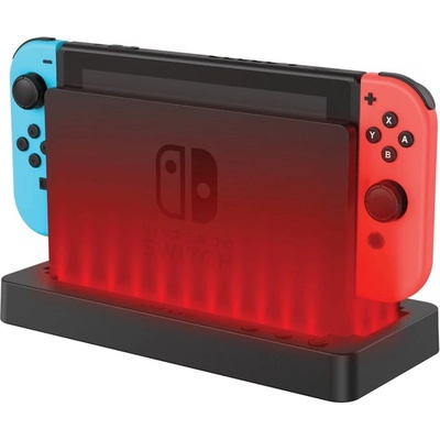 Venom Докинг станция Venom Colour Change LED Stand for Nintendo Switch, за Nintendo Switch, LED подсветка, черна (VS4928)