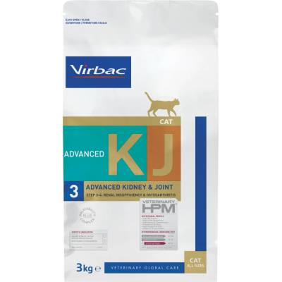 Virbac Veterinary HPM Cat Advanced Kidney & Joint Support KJ3 3 kg