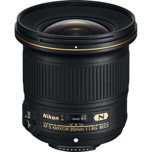 Nikon AF-S 20mm f/1.8G ED (JAA138DA) Обективи