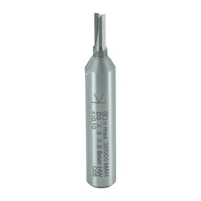 ENT drážkovací fréza HW 3 x 8 mm
