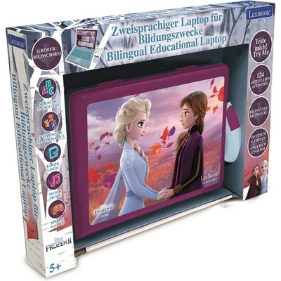 Lexibook dětský česko‑anglický notebook FROZEN s 124 aktivitami