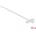 Delock Кабелни връзки с етикет Hx 100 x W 2, 5 mm, 10 броя, бели