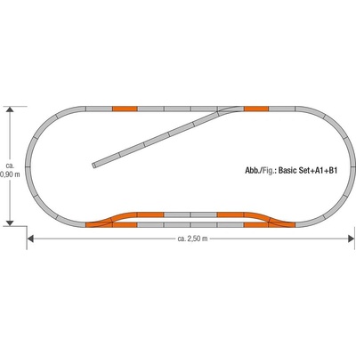 Roco Комплект релси B1 - Roco (61151)