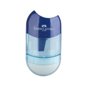Faber-Castell Острилка/гума Combi Blue