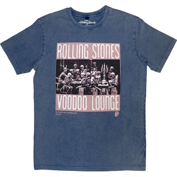 The Rolling Stones Риза Voodoo Skulls Stone Wash Unisex Denim Blue 2XL (RSSTNW262MD05)