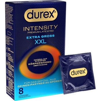 Durex Intensity XXL - безлатексен презерватив (8 бр. )