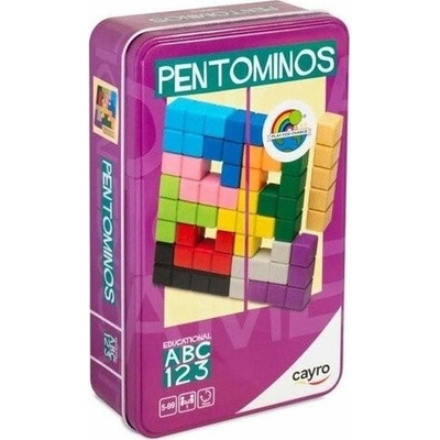 Pentomino Metal Box