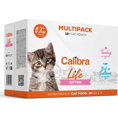 Calibra Life pouch Kitten 12 x 85 g