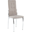 Kondela Adora new hnědá látka / kov