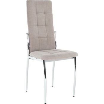 Kondela Adora new hnědá látka / kov