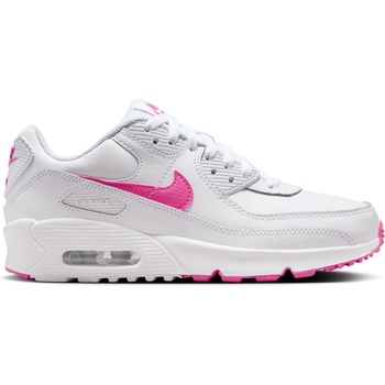 Image 1 of Nike Юношески маратонки Nike Air Max 90 Trainers Juniors - White/Pink