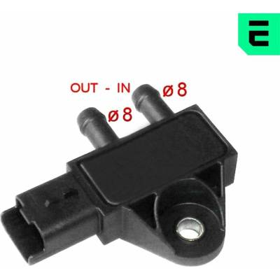Senzor, tlak výfukového plynu ERA 550774A