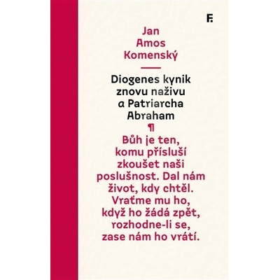 Diogenes kynik znovu naživu a Patriarcha Abraham - Jan Amos Komenský
