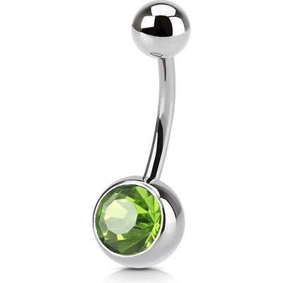 Šperky4U piercing do pupíku banánek BS01001-G