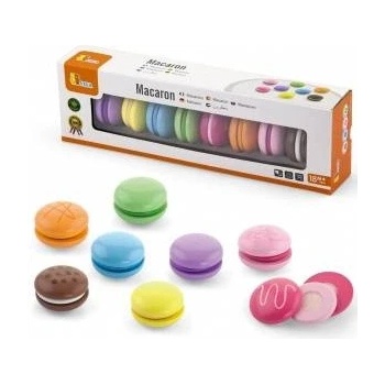 Vigan Wooden Biscuits Set of colorful macaroons Viga Toys 8pcs