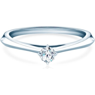 Savicki Zásnubní prsten The Light bílé zlato laboratorní diamant DL R1 2 LAB B