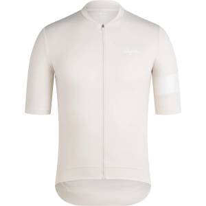 Rapha Мъжка фланелка с къс ръкав за колоездене Rapha Core Jersey Cycling jersey - Off / White / White (056-3756-1313)