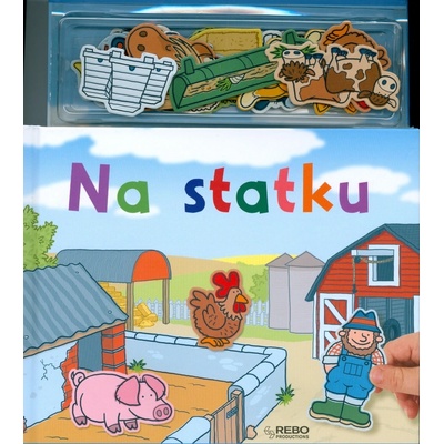 Na statku - Magnetická knižka s hracou doskou