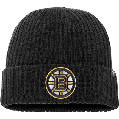 Fanatics pánská čepice Boston Bruins Core Cuffed Knit Black