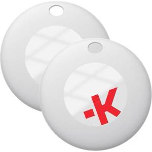 SKROSS eTAG bluetooth за проследяване на 2 бр. ключодържатели, съвместим с iOS, БЯЛ SKTAETAG02PCCN (SKTAETAG02PCCN)