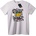 NOONEBRAND Тениска Градски Графити Карикатура - 2XL, Black