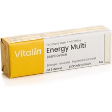 Vitalin Energy Multi Lesní ovoce 14 tablet