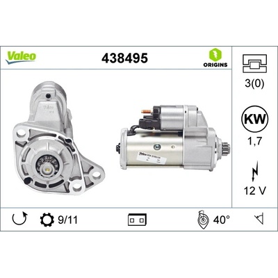 Startér VALEO 438495