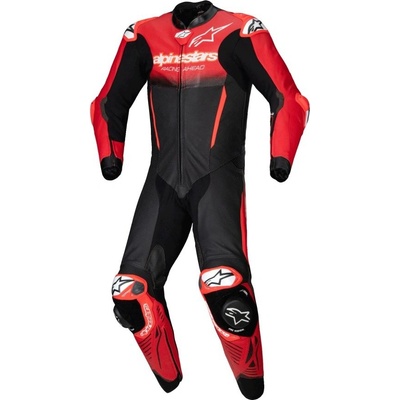 Jednodílná kombinéza Alpinestars GP-R7 černá/červená