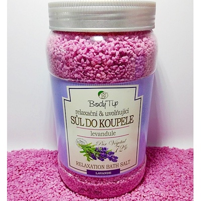 Body Tip Aromatická soľ do kúpeľa Lavande 1200 g