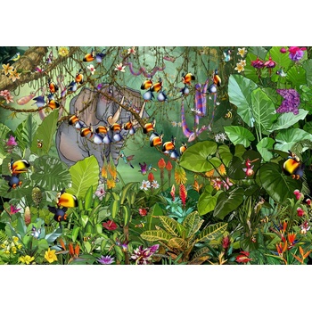 Image 1 of Grafika - Puzzle François Ruyer - Jungle II - 1 000 piese