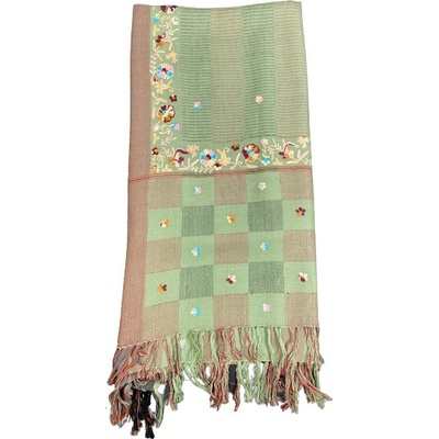 Top textil velká šála zelená