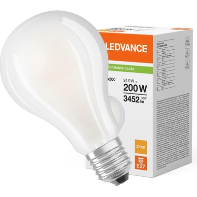 Osram LEDVANCE LED CLASSIC A 200 P 24W 827 FIL FR E27