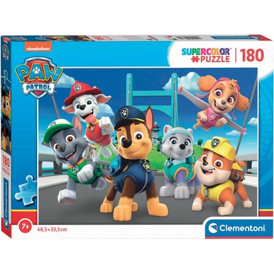 Clementoni Пъзел Clementoni от 180 части - Пес патрул (29780)