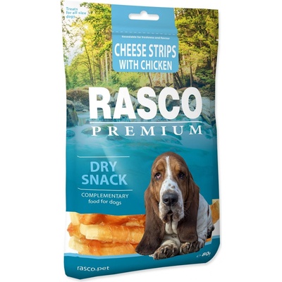 RASCO Premium kuřecím obalené sýrové proužky 80 g