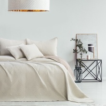 Restilo na postel Softa beige - cappucino, 220 x 240 cm