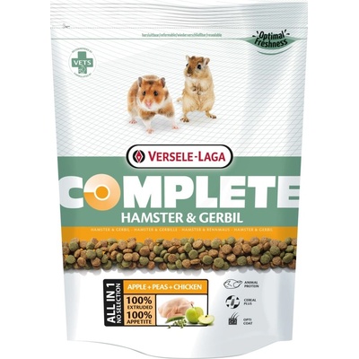 Versele-Laga Hamster & Gerbil Complete krmivo pre škrečky pieskomily 500 g