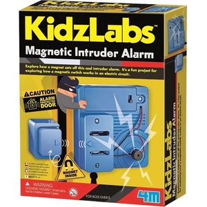 4M Играчка за сглобяване 4M Kidz Labs - Аларма против натрапници с датчик (4m-03440)